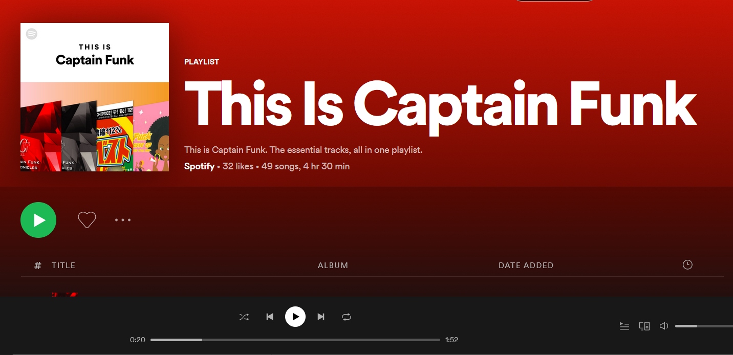 This is Captain Funk (Curated by Spotify)