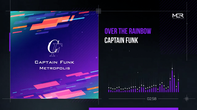 Captain Funk - Over the Rainbow (Visualizer)