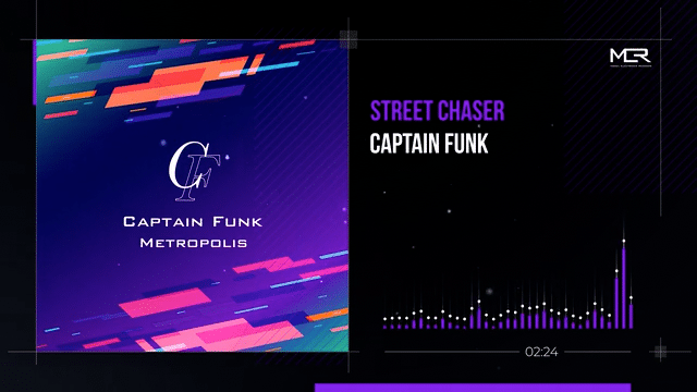 Captain Funk - Street Chaser (Visualizer)